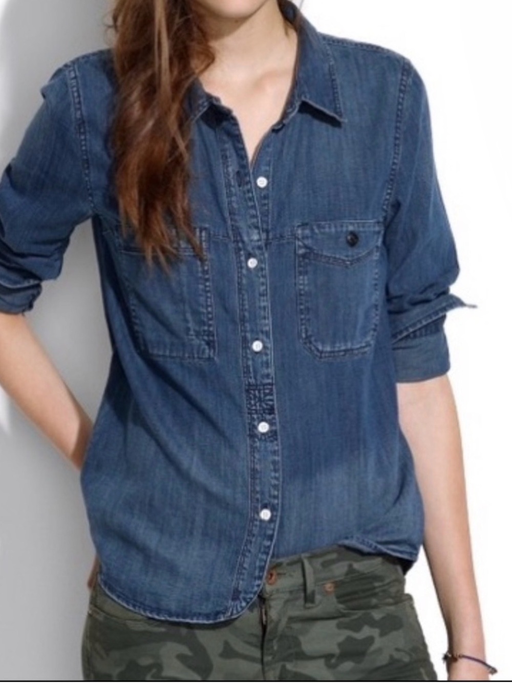 Madewell Denim Button-Down Shirt